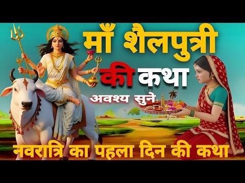 नवरात्रि की कथा - Shailputri Mata Ki Katha | शैलपुत्री माता की कथा | Navratri Vrat Katha