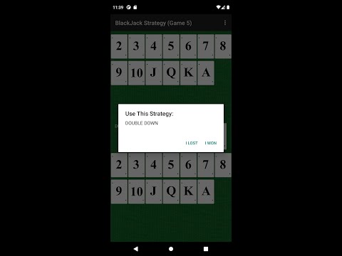 BlackJack Beginner Strategy video