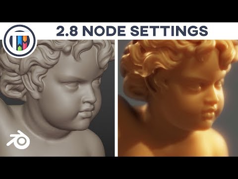 Blender 2.8 Eevee Tutorial - You MUST Enable This Setting for Nodes to Work!!!