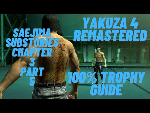 Substories Saejima Chapter 3 Part 5 - Yakuza 4 Remastered 100% Trophy Guide