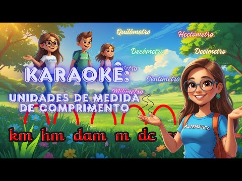 🎤 Karaokê Educativo – Unidades de Medida de comprimento | Profª Luciana Fernandes