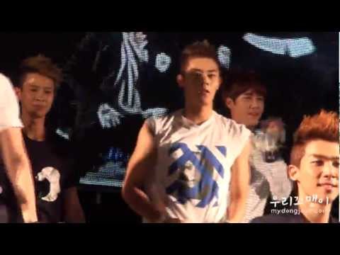 [FANCAM]120802 Body to Body - ZE:A Dongjun(SUMMER FESTIVAL IN WATERPIA)