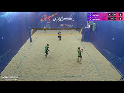 21:35 O. Fedorenko /V. Kostromtsov -D. Korobkov/M. Zapliusvichka 30.08.2022|Winners Beach Volleyball