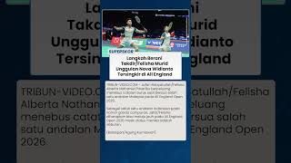 All England 2026 Membara, Takdir Jafar/Felisha Hentikan Langkah Andalan Nova Widianto