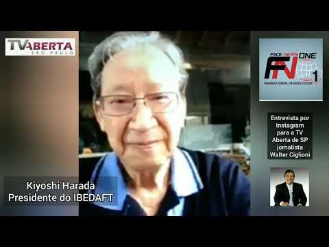 Kiyoshi Harada Presidente do IBEDAFT em entrevista à Walter Ciglioni