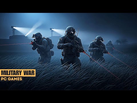 TOP 25 BEST MILITARY WAR GAMES FOR PC 2025 || low/mid/high spec pc games || best military war games