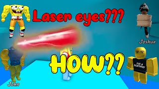 💇‍♀️ TEXT TO SPEECH 💙💚💛💜 Which hair color gives you laser eyes? 💥 Luca Roblox Compilation 2
