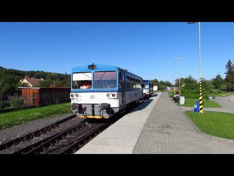 ČD 810 394 - 7 v ŽST Veřovice