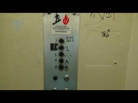 OM Westinghouse Traction Elevator at Doherty Hall, Carnegie Mellon U., Squirrel Hill - PGH, PA