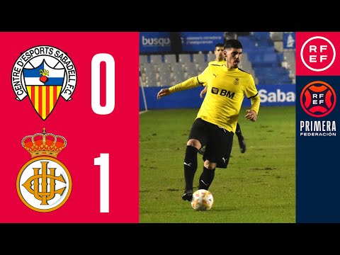 RESUMEN #PrimeraFederación | CE Sabadell FC 0-1 Real Unión Club | Grupo 2 | Jornada 15
