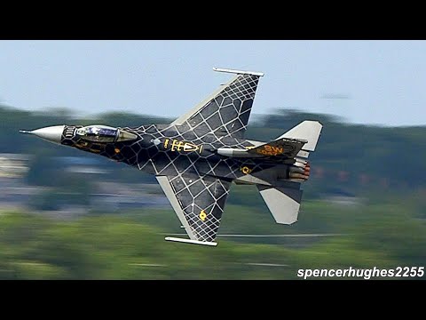 F-16 Viper Demo - 2023 Guardians of Freedom Air Show (Lincoln, NE)