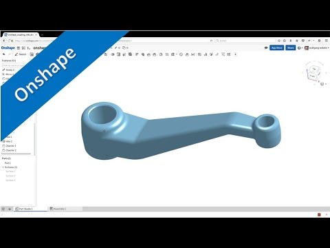 Userwish Coupling with draft Onshape Training Part Design
