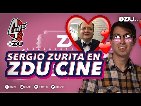Sergio Zurita visita ZDU Cine - 4 minutos en ZDU