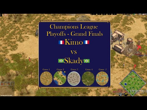 AoM Champions League Playoffs - Kimo vs Skady - Grand Finals