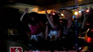 K3 in met Trio Tjoe & Jeroen in Warmenhuizen, Kermis 2008