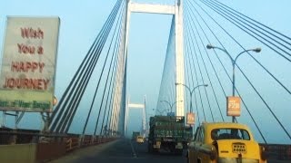 A car ride on Vidyasagar Setu 