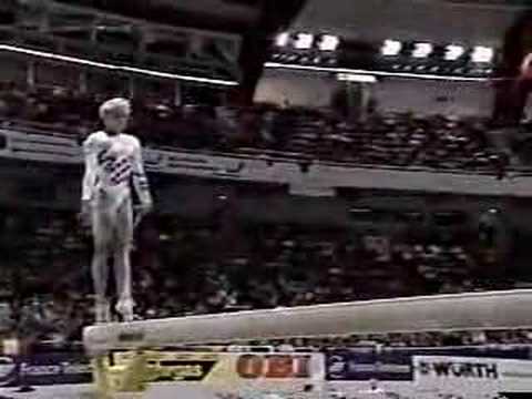 Amanda Borden - 1994 Worlds Team Finals - Balance Beam