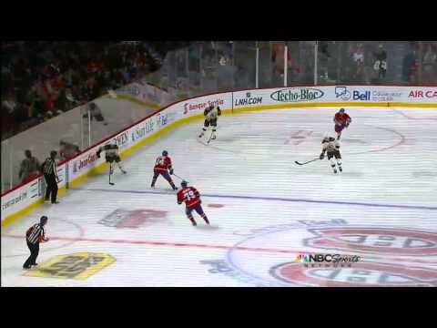 David Krejci 2-1 goal. Boston Bruins @ Montreal Canadiens. Feb 6th 2013