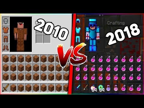 ЭВОЛЮЦИЯ ПВП В МАЙНКРАФТЕ | Minecraft