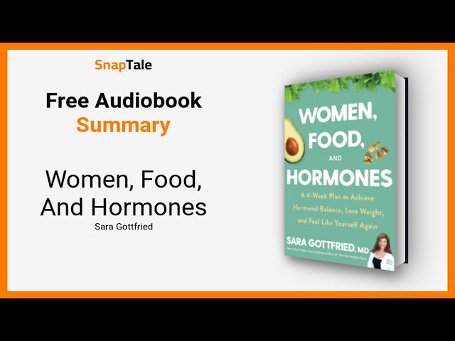 Vídeo relacionado con Mujeres, alimentos y hormonas: Un plan de cuatro semanas para lograr el equilibrio hormonal, adelgazar y recuperar el bienestar (Salud y vida natural)