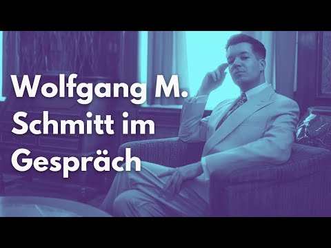 Wolfgang M. Schmitt im Gespräch