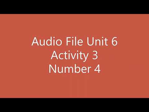 Unit 6 Number 4
