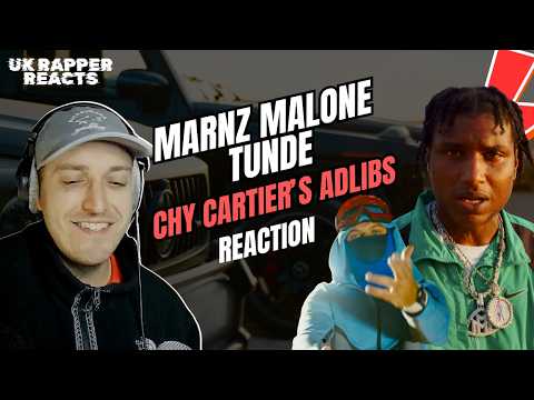 RAPPER REACTS to MARNZ MALONE ft. TUNDE - CHY'S CARTIER'S ADLIBS | UK Rap Music Reaction | Zee TV