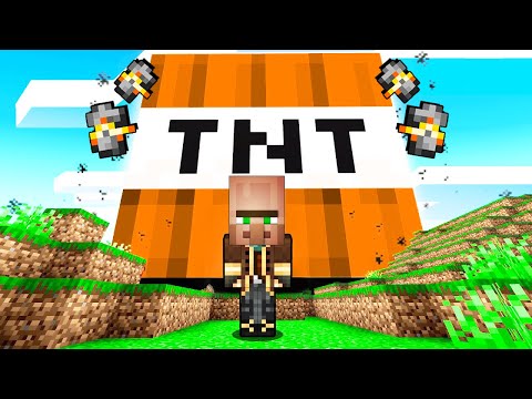 FACCIO ESPLODERE LA TNT VILLAGER SU *MINECRAFT GRIEF*