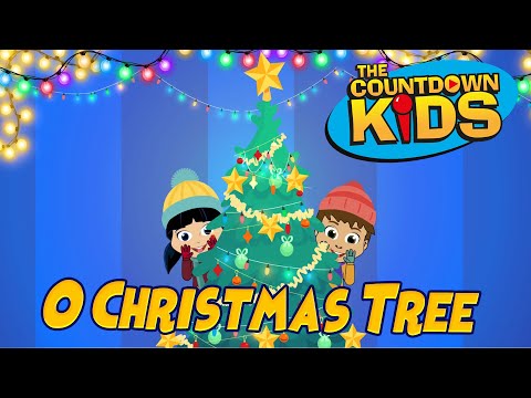 O Christmas Tree - The Countdown Kids | Kids Songs & Nursery Rhymes | Lyric Video