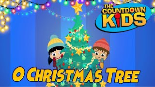 O Christmas Tree - The Countdown Kids | Kids Songs &amp; Nursery Rhymes | Lyric Video