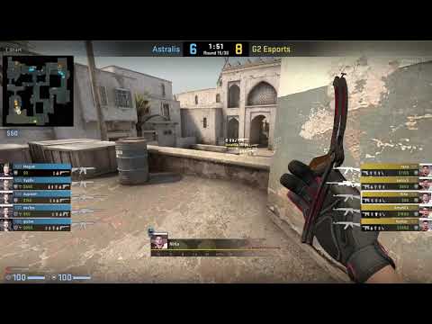 CS:GO POV Demo G2 NiKo (27/17) vs Astralis (de_dust2)
