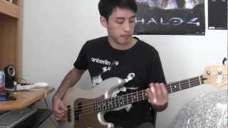 All Time Low - Somewhere In Neverland Bass Cover (With Tab)