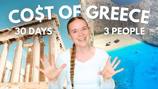 Is Greece expensive? What We ACTUALLY Spent for 30 Days in Greece | Budget Travel Guide