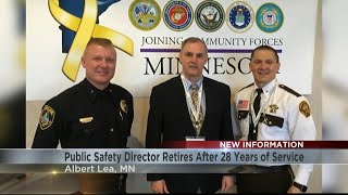 Albert Lea Public Safety Director retires after 28 years of service
