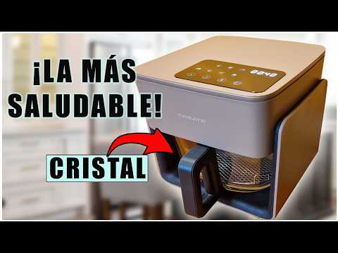 Vídeo CREATE Studio Crystal freidora de aire de cristal
