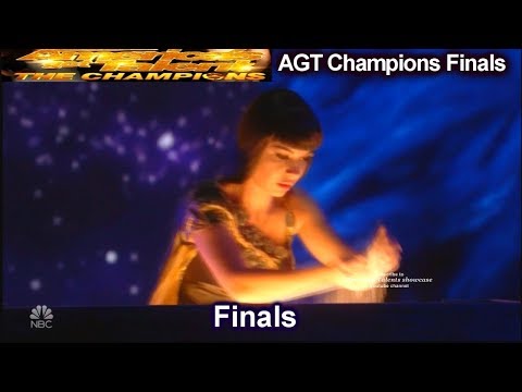 Kseniya Simonova sand artist  | America's Got Talent Champions Finals AGT
