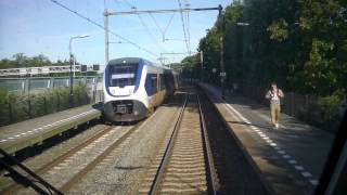 preview picture of video '[cabinerit] A train driver's view: Rhenen - Utrecht CS, 15-May-2014.'