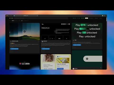 Item video thumbnail