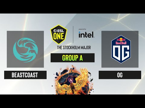 Dota2 - OG vs. beastcoast - Game 1 - Group A - ESL One Stockholm 2022