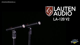 Video thumbnail for Lauten Audio LA-120 V2 - World-class transparency and sonic flexibility - AmericanMusical.com by American Musical Supply