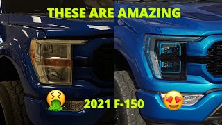 2021 F-150 LED Headlight SWAP (Instructional)