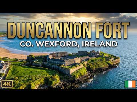 Duncannon fort Duncannon Co Wexford Ireland 🇮🇪 4k cinematic drone footage #djimini3pro