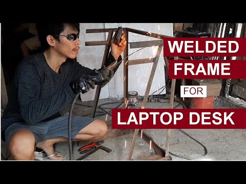 Computer desk steel frame - DIY