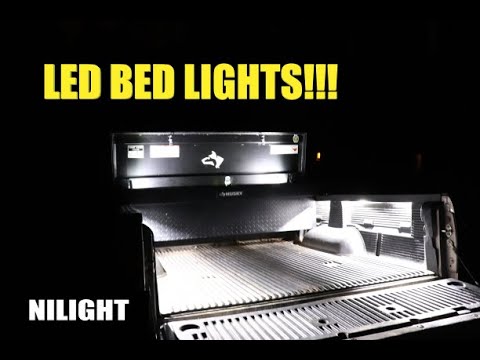 Installing LED Truck Bed Lights!!