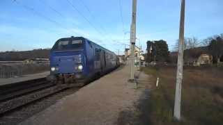 preview picture of video 'Poligny gare SNCF TER Belfort - Lyon Perrache'