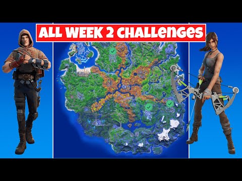 All Week 2 Challenges Guide! - Fortnite Chapter 2 Season 6