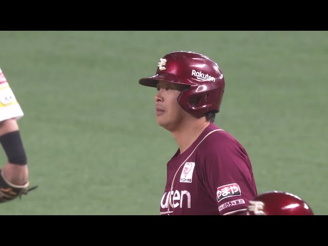【10回表】均衡を破る待望の一打!! イーグルス・浅村栄斗 センターへの勝ち越しタイムリー!! 2025年4月15日 福岡ソフトバンクホークス 対 東北楽天ゴールデンイーグルス