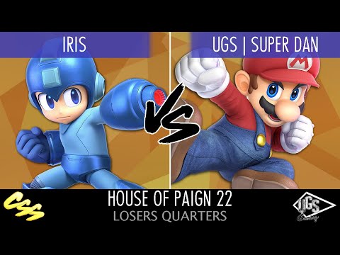 [House of Paign 22] Losers Quarters: Iris (Mega Man) vs. UGS | Super Dan (Mario)