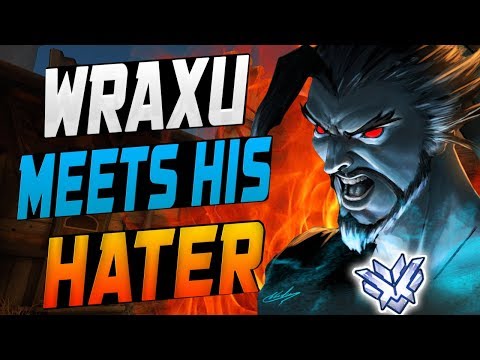 WRAXU HANZO VS A BETTER HANZO PLAYER? WRAXU MEETS HIS HATER! [ OVERWATCH SEASON 7 TOP 500 ]