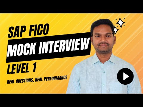 SAP FICO Mock Interview – Level 1 | Real Questions, Real Performance | MyERP Hub